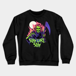 Girl Reaper Crewneck Sweatshirt